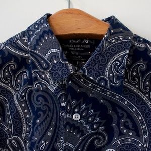 Vintage Paisley Button Down Shirt